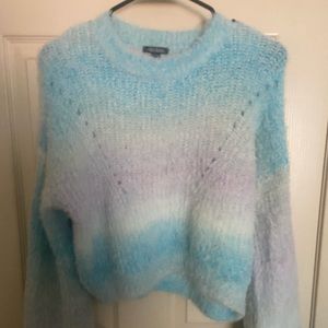Crop super fuzzy sweaters